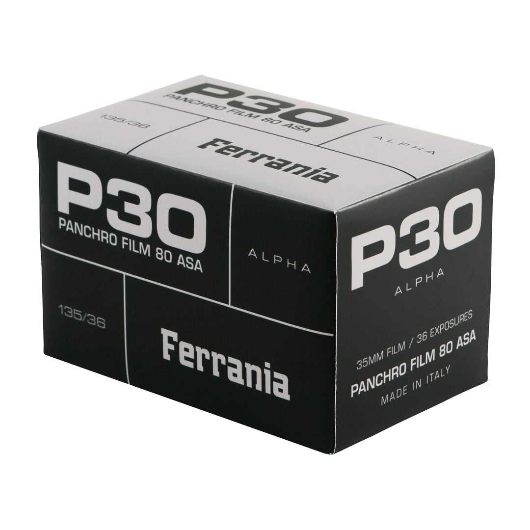 FERRANIA P30® ALPHA, Black and White Negative Film, 80 ISO, 35 mm, 36 Exposures