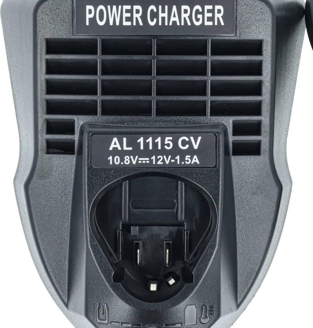 vhbw Ladegerät kompatibel mit BTI A-S2 12 V, A-ST 12 V, A-UM 12V, A-WKS Werkzeug Akkus - Typ 2