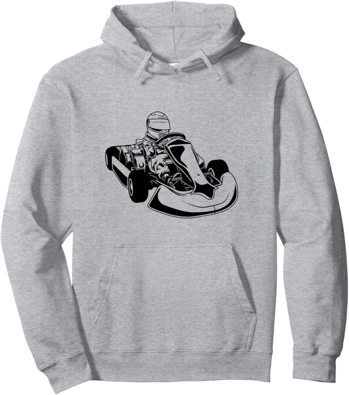 Go-Kart-Rennen Pullover Hoodie