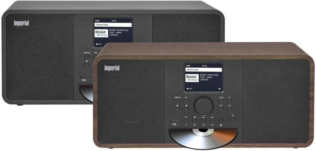 IMPERIAL DABMAN i205 CD Internetradio/DAB+ (Stereo Sound, UKW, CD Player, WLAN, LAN, Bluetooth, Stre
