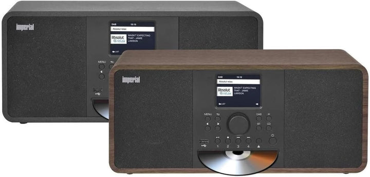 IMPERIAL DABMAN i205 CD Internetradio/DAB+ (Stereo Sound, UKW, CD Player, WLAN, LAN, Bluetooth, Stre