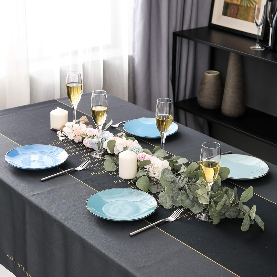 vancasso Kuchenteller, 4 teilig Navia Desserteller für Frühstück, Vintage Aussehen 4 Stück (1er Pack