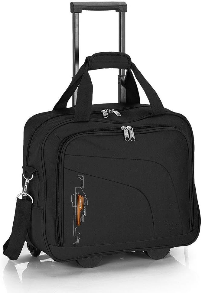 Gabol Week 2-Rollen Businesstrolley 33 cm Laptopfach Negro, Negro