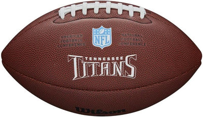 Wilson American Football NFL TEAM LOGO, Offizielle Grösse, Mischleder OFFICIAL Tennessee Titans, OFF