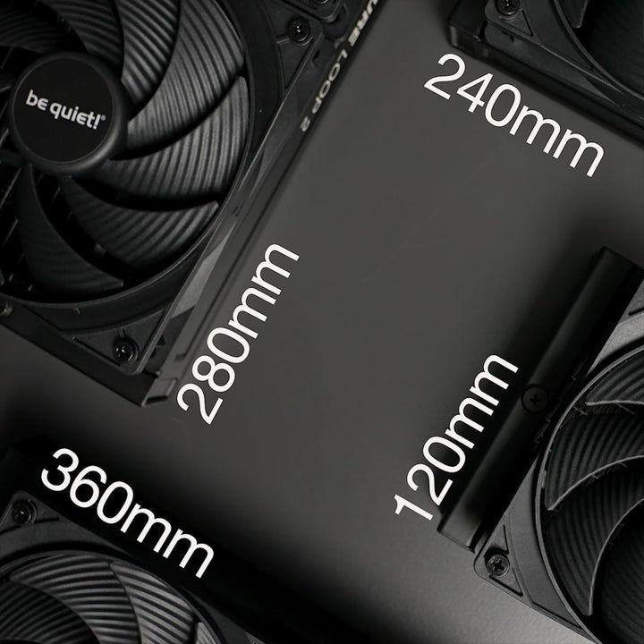 be quiet! Pure Loop 2 280mm All-in-One Wasserkühlung für übertaktete AMD und Intel Systeme, 2x Pure