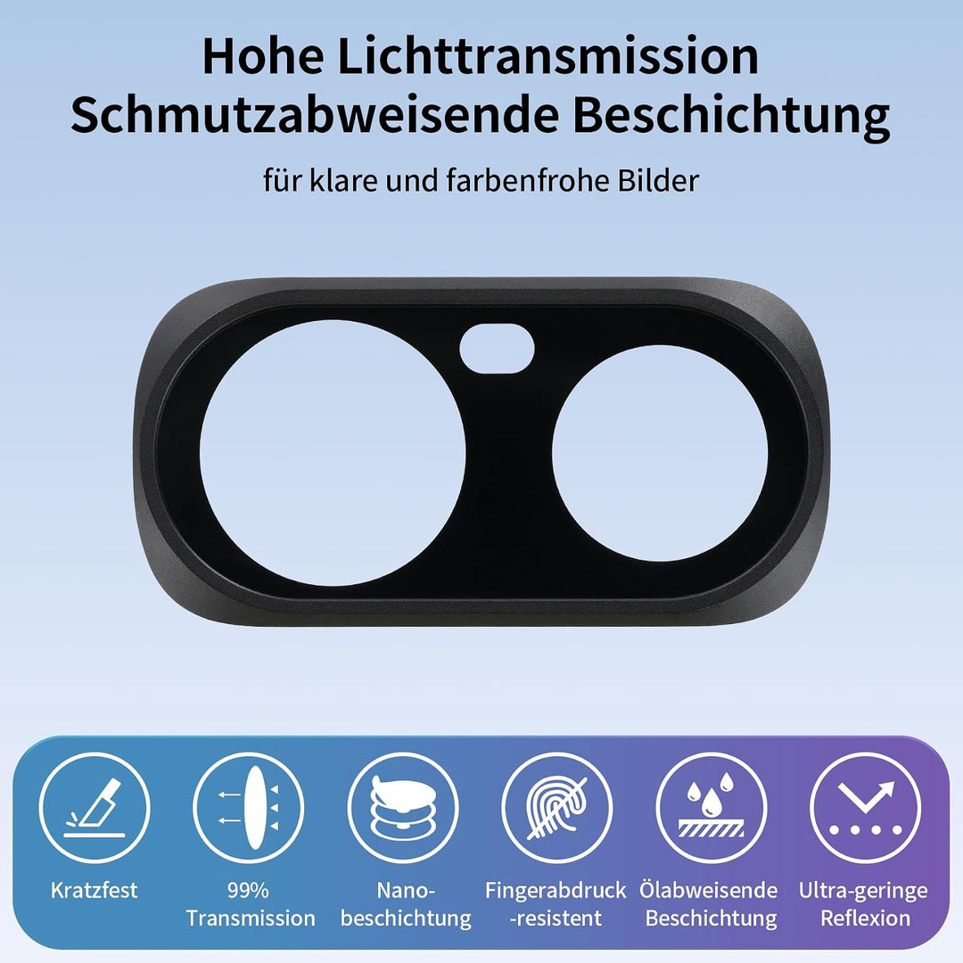 Selens Variable VND2-32 Filter Set kompatibel mit Insta360 Luna Ultra, VND2-32