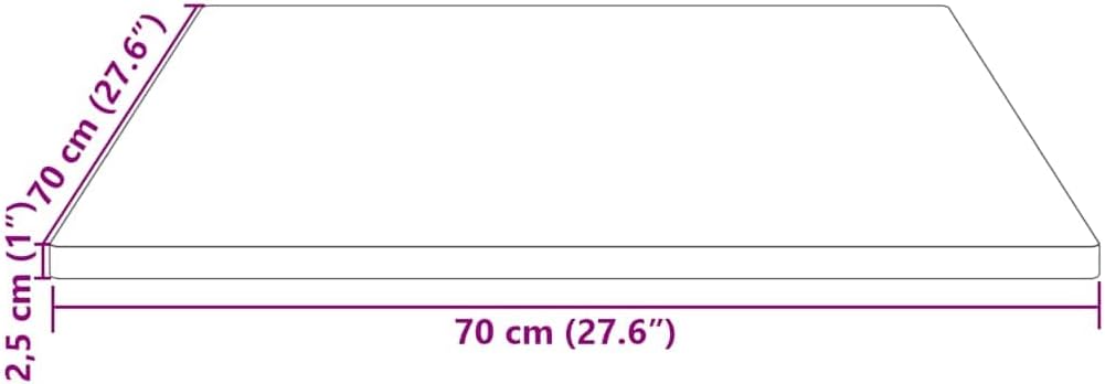 vidaXL Tischplatte, Ersatztischplatte für Couchtisch Beistelltisch, Esstischplatte für Restaurants C