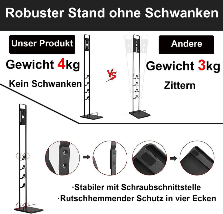 Ständer für Dyson V15 V12 V11 V10 V8 V7 V6,Halterung Metalllagerständer für Dyson, Handstaubsauger F