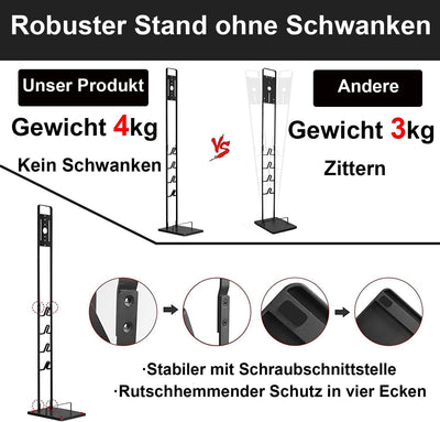 Ständer für Dyson V15 V12 V11 V10 V8 V7 V6,Halterung Metalllagerständer für Dyson, Handstaubsauger F