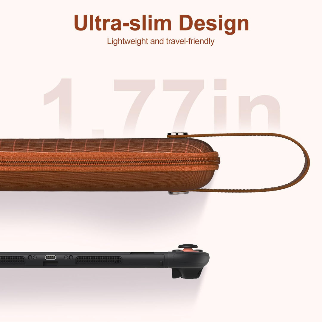 innoAura Switch 2 Tasche, Ultradünne Switch 2 Hülle für Switch 2 Konsole, 900D Filzstruktur, 9 Spiel
