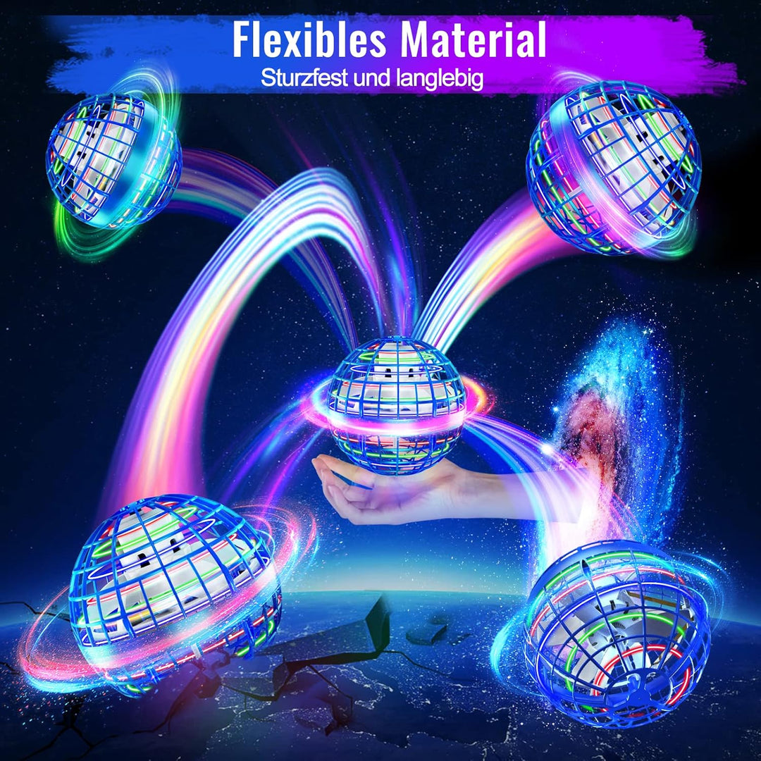 semai Fliegender Ball,orbi Boomerang Ball, Kinder Spielzeug ab 6 Jahren mit LED Licht, Hand Controll
