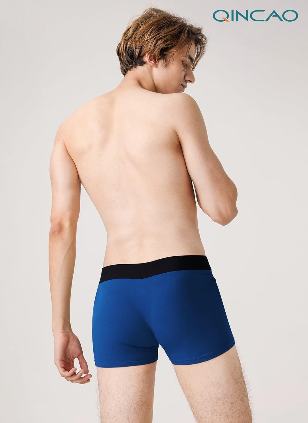 QINCAO Boxershorts Herren 6er Pack Männer Unterwäsche Unterhosen Men Retroshorts Boxer Baumwolle XL