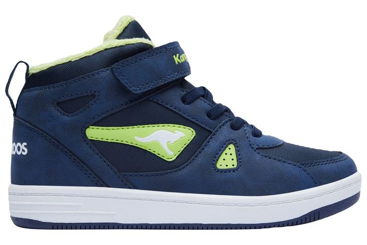 KangaROOS Unisex Kinder K-cp Kalley Ii Ev Sneaker 28 EU Dk Navy Lime, 28 EU Dk Navy Lime