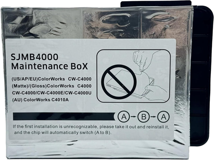 SJMB4000 Wartungskartusche Ersatz für EPN SJMB4000 Wartungsbox, kompatibel mit ColorWorks CW-C4000 C