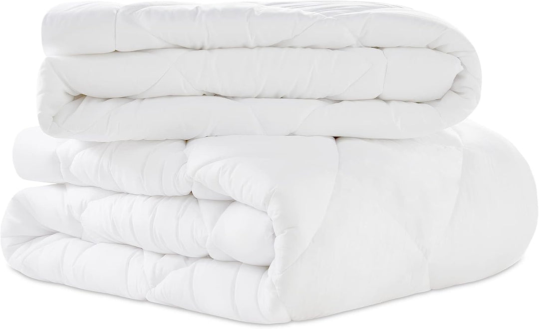 WAVVE Bettdecke 200x200cm 4 Jahreszeiten 2er Set - Sommerdecke 200x200 150gsm+Ganzjahresdecke 200 x