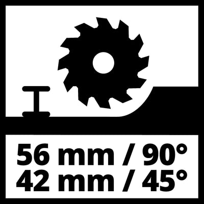 Einhell Tauchsäge TE-PS 165 (1.200 Watt, werkzeuglose Einstellung bei Schnitttiefe + Neigungswinkel,