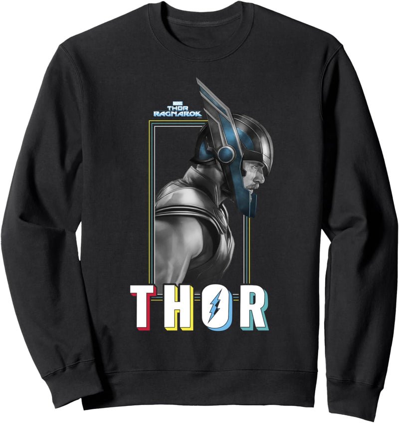 Marvel Thor Ragnarok Thor Profile Portrait Sweatshirt