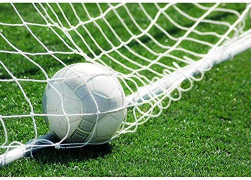 Fussballnetz Fussball Ziel Net Wetterfeste Ersatz Tornetze für Sports Football Training 8X6FT, 8X6FT