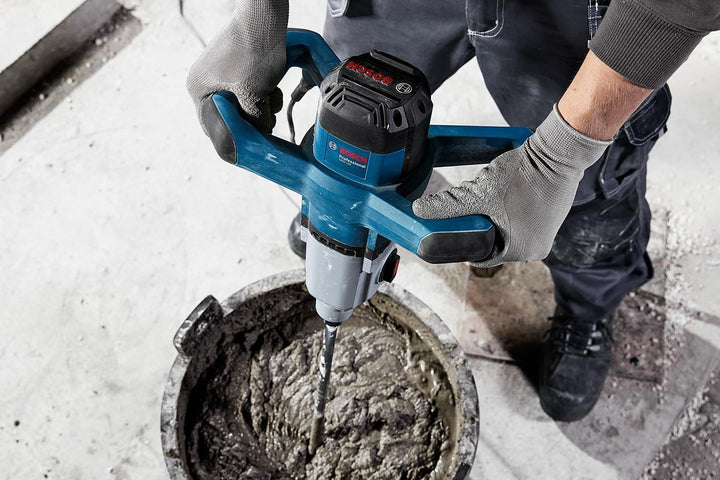 Bosch Professional Rührwerk GRW 140 (Leistung 1400 W, 2 Gänge, mit elektronischem Sanftanlauf)