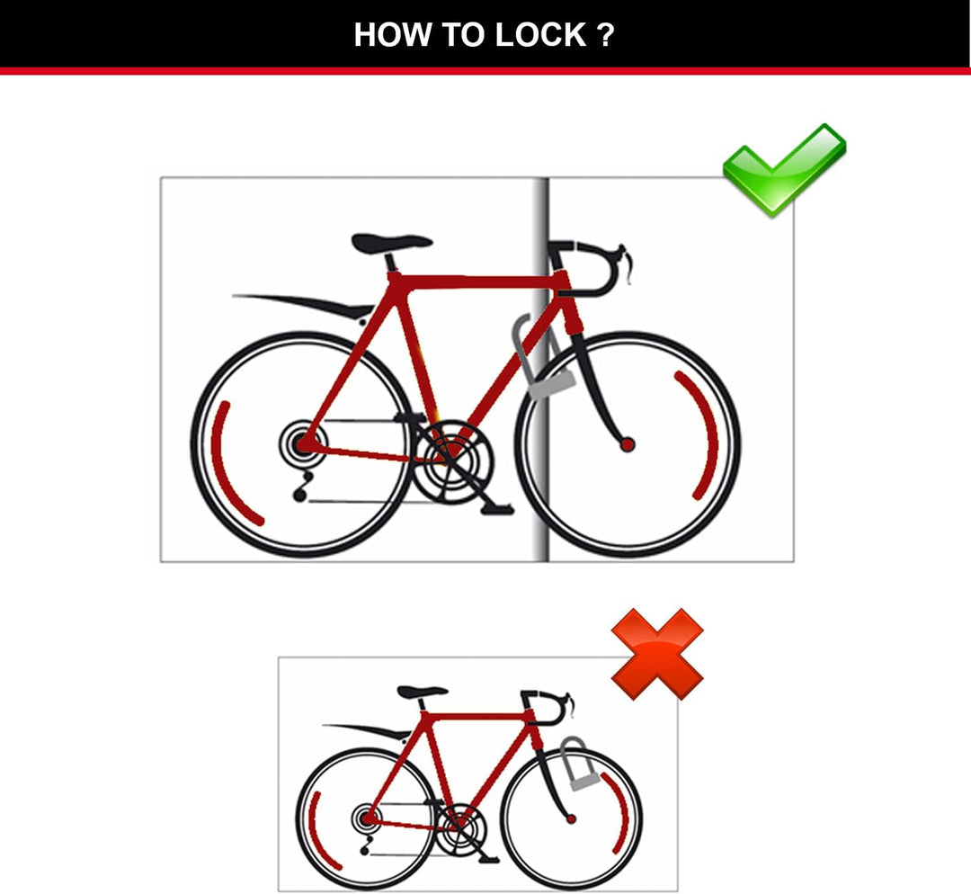 MASTER LOCK Bügelschloss [Schlüsselschloss] [mit Halterung] [Zertifiziertes Fahrrad Schloss - Secure