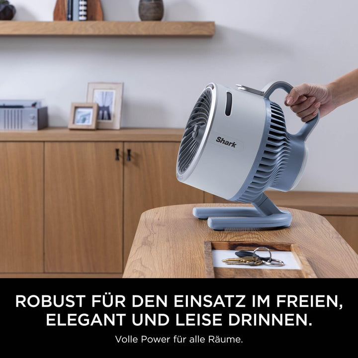 Shark FlexBreeze HydroGo Starker Ventilator mit Sprühnebel, Kühlung für drinnen & draussen, leise &