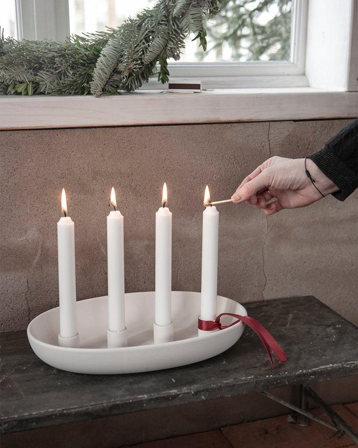 Storefactory GRÖNDAL White Candlestick