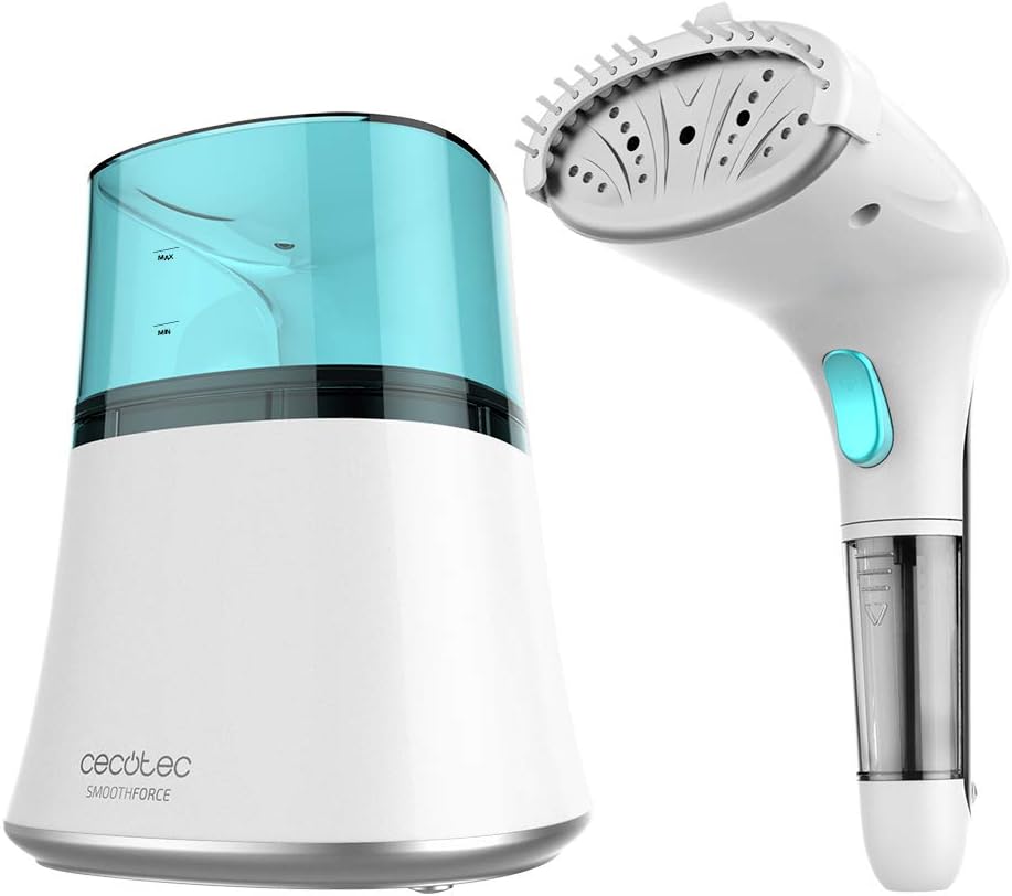 Cecotec Dampfbugeleisen SmoothForce 4000 UltraSteam Black. 2 Riegel, 30 g/min Dampf, Leistung 1200 W