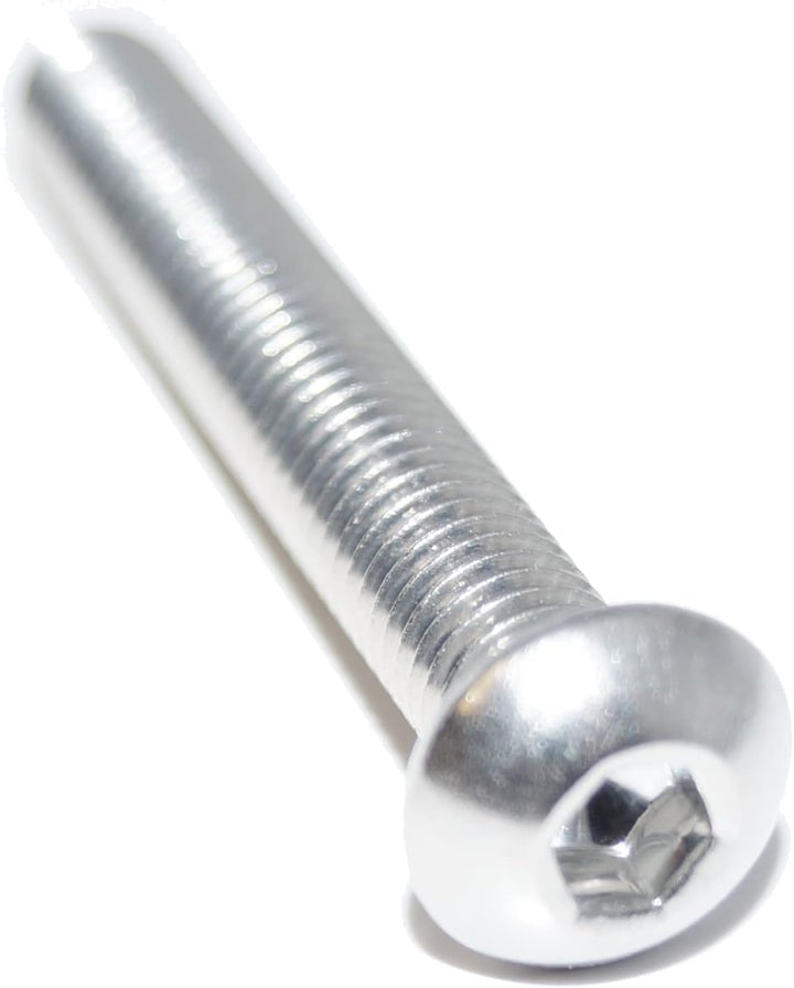 Flachrundkopfschrauben mit Innensechskant M5X14 100 Stück ISO 7380-1 A2 Edelstahl rostfrei Senkkopfs