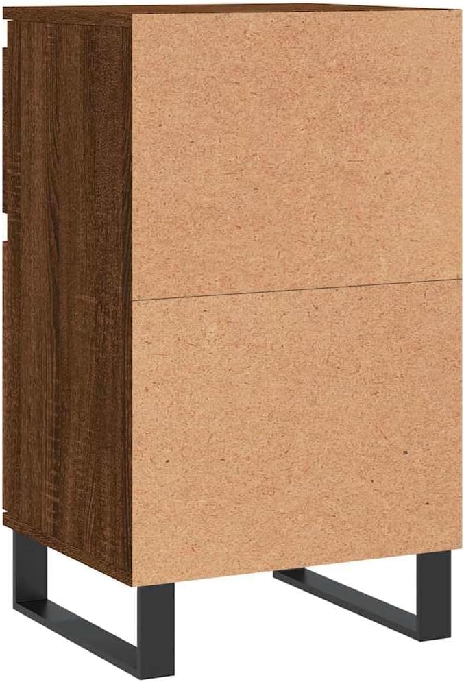 vidaXL Sideboard 2 STK., Kommode mit viel Stauraum, Mehrzweckschrank Anrichte für Wohnzimmer, Schran