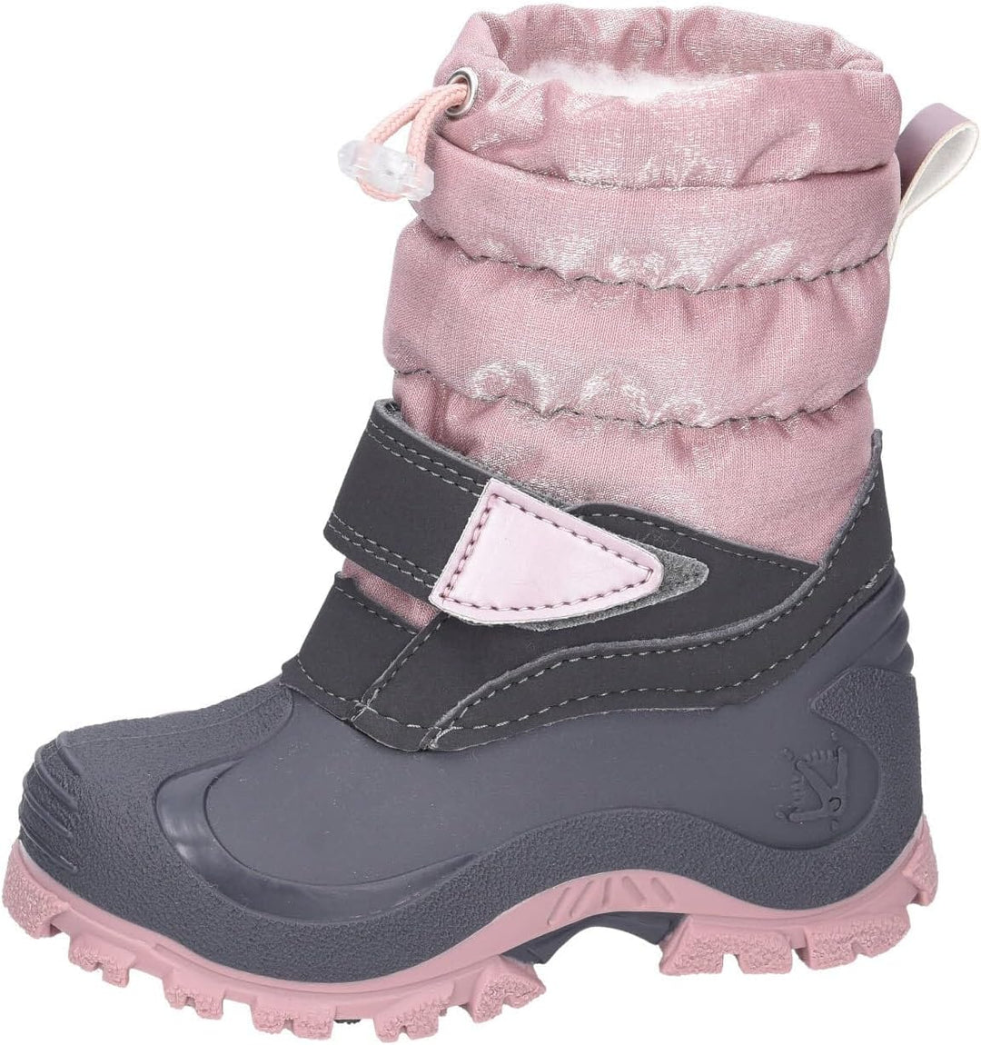 Lurchi Fjonna Kinderschuhe Mädchen Winterstiefel Boots Grau Freizeit 25 EU Rose, 25 EU Rose