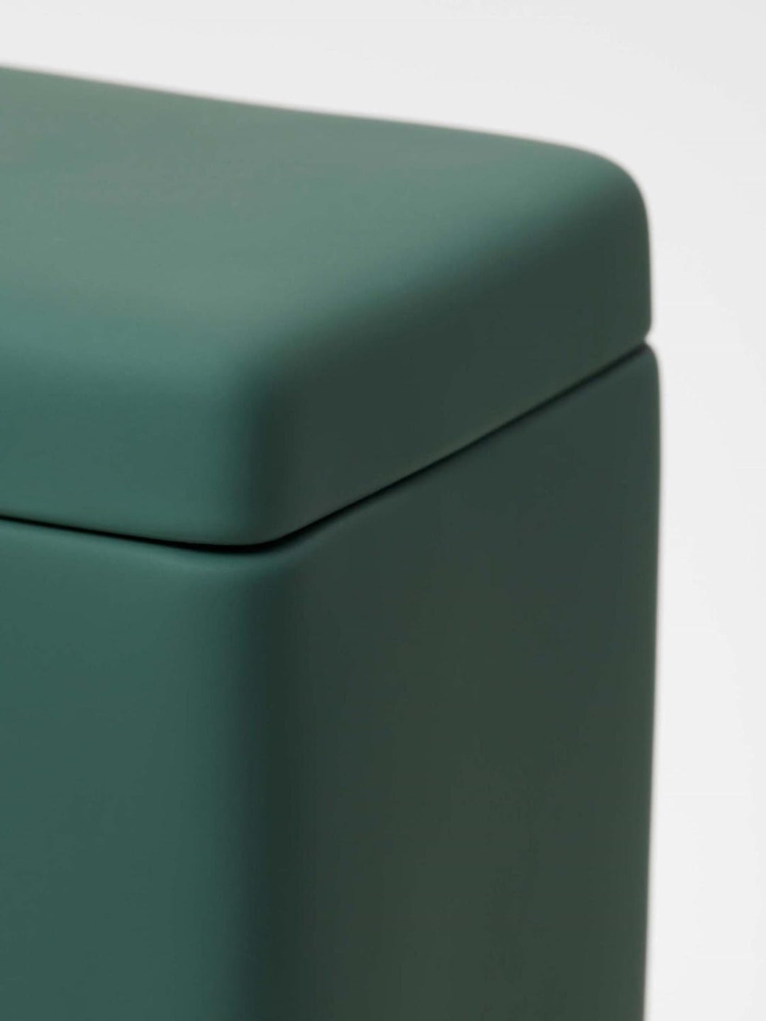 Marc O Polo Bad Accessoires The Edge Dark-Green, Aufbewahrungsbehälter gross 10,5x10,5x17 cm Dunkelg