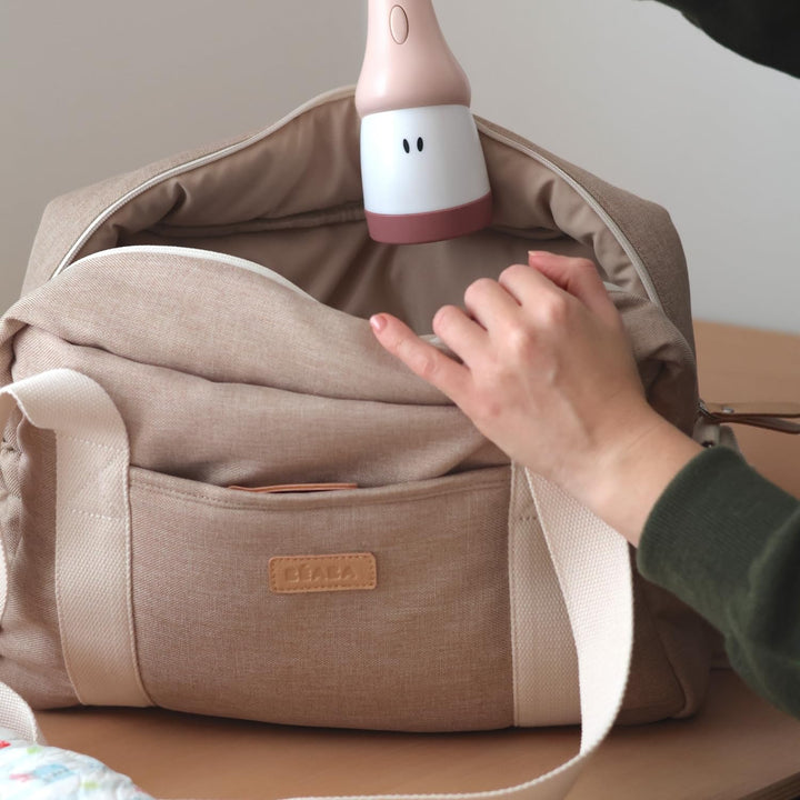 BÉABA, Wickeltasche Für Baby, mehrere Fächer, 10 Taschen, Trolley-Gleitverschluss, Schultergurt, iso