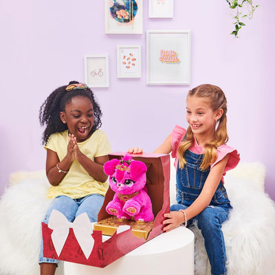 Present Pets, Princess Puppy Interaktives Plüschtier mit über 100 Geräuschen und Aktionen (Stil kann
