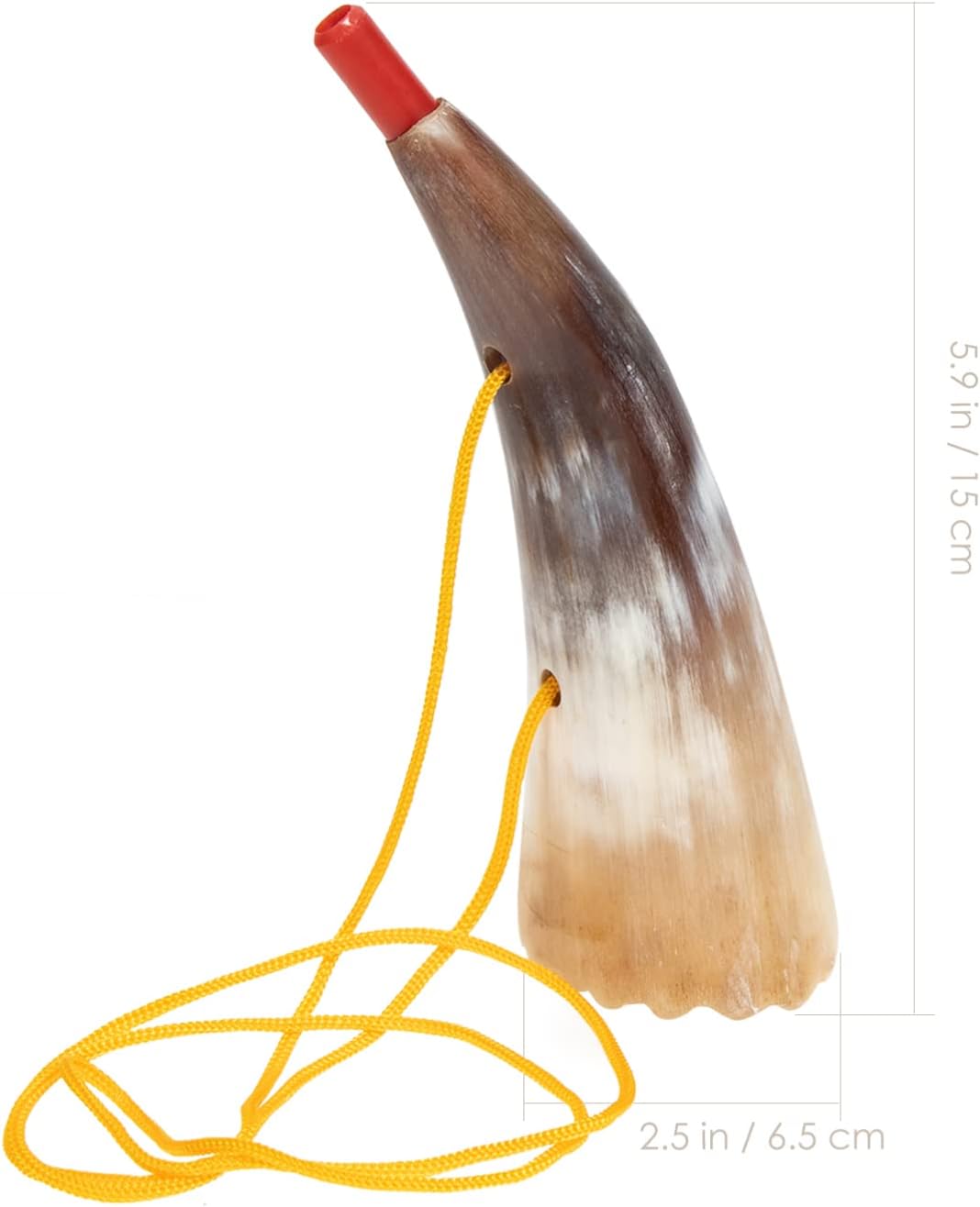 Vaguelly 2 Stücke Kinder Horn Spielzeug Viking Instrument Ox Horn Trompete Party Geräuschemerkehrer