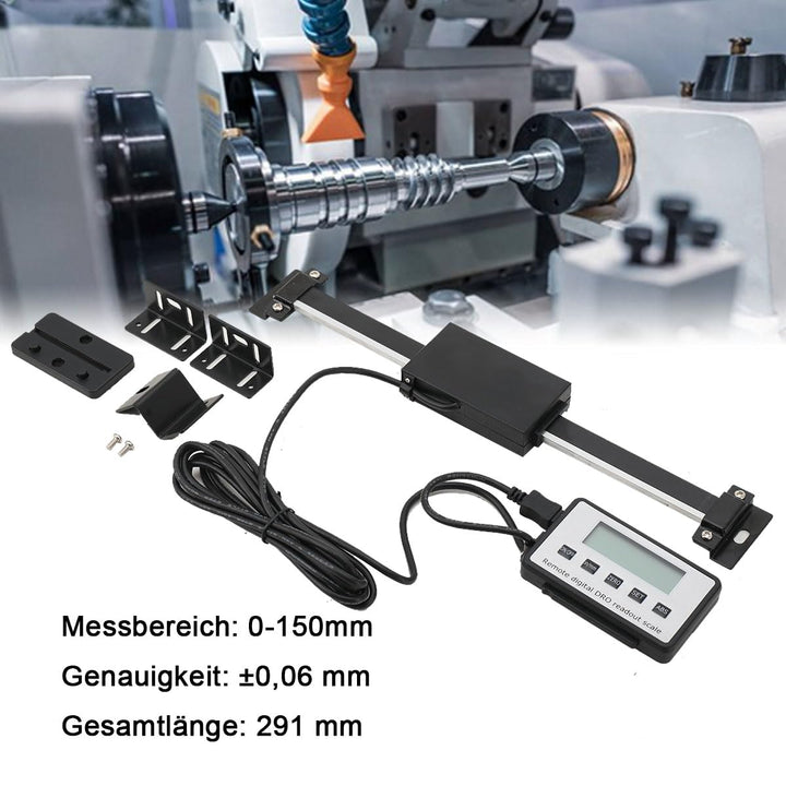 LCD Digitalanzeige-Kit 0-150mm Digitalanzeige Remote Digital Readout Kit Linearskala Anbaumessschieb