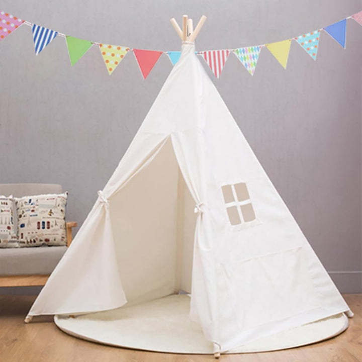 Sleeleece Tipi Zelt für Kinder,Tippi Kinderzelt,Kinderzelt Spielzelt Tipizelt Indoor,Kinderzelte für