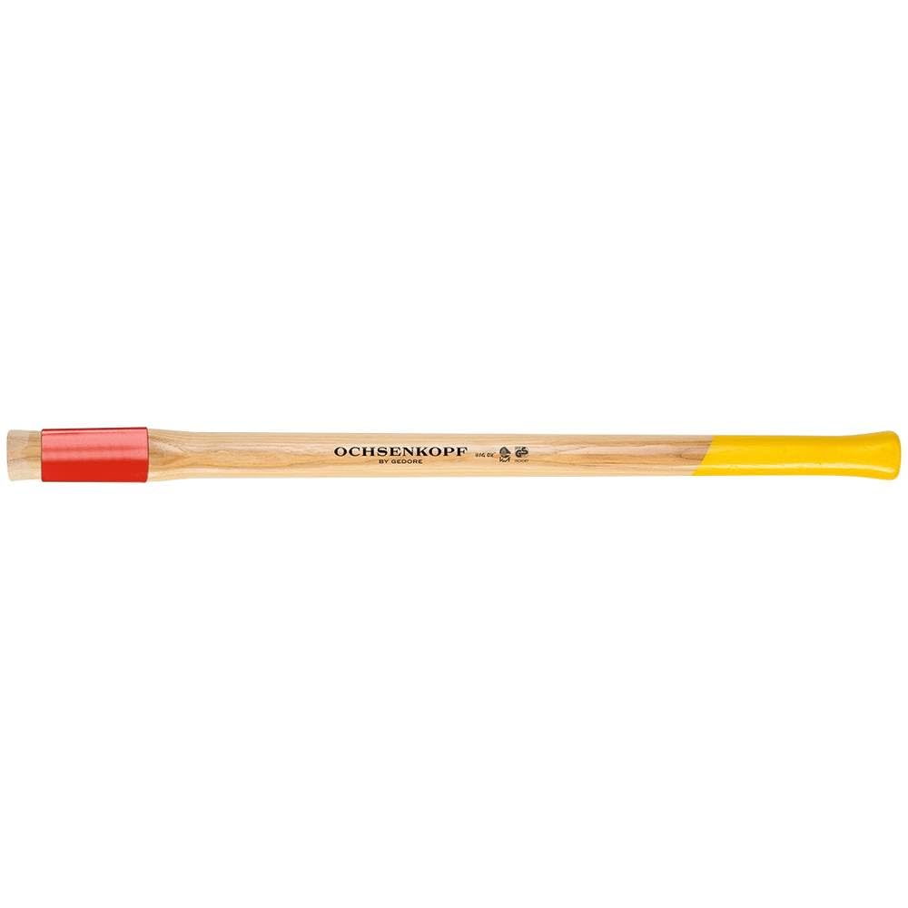 OCHSENKOPF OX E-696 H-0850 Ersatzstiel Hickory ROTBAND-PLUS 900 mm, Gelb Ersatzstiel für OX 635 H-30