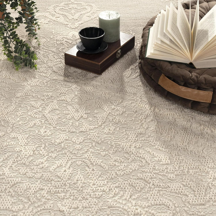 Paco Home Outdoor Teppich Wetterfest Balkon Küche Wohnzimmer Orientalisches Muster Vintage Optik Ein