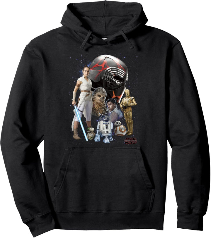 Star Wars: The Rise Of Skywalker Group Shot Stars Pullover Hoodie