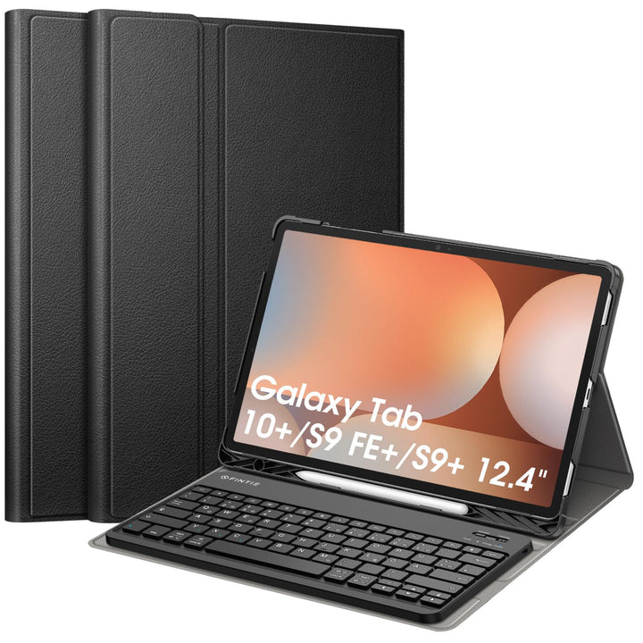 Fintie Tastatur Hülle für Samsung Galaxy Tab S10+ Plus/S9 FE+ Plus/S9+ Plus 12.4 Zoll Tablet, Keyboa