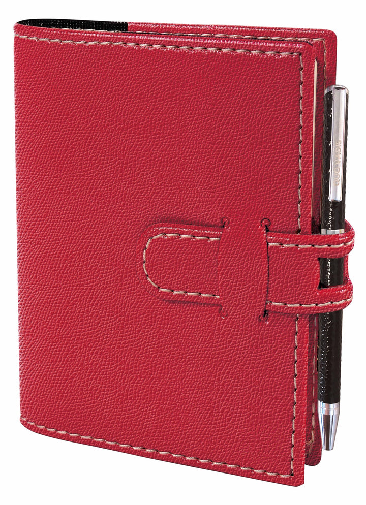 Quo Vadis Wochenplaner 2021, Kirschrot, 9x12,5 cm 9x12,5 cm Kirschrot, 9x12,5 cm Kirschrot