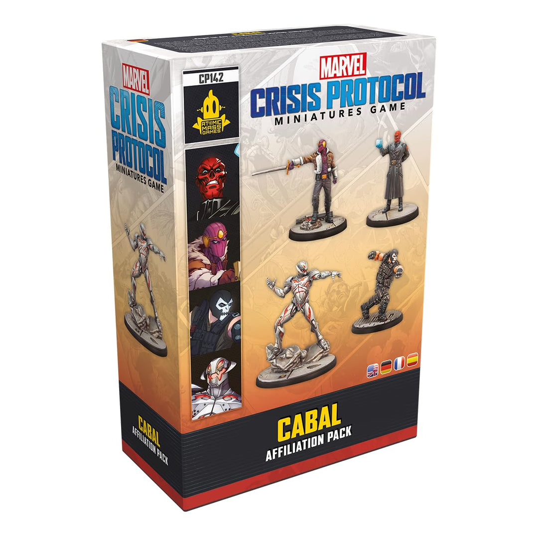 Atomic Mass Games, Marvel: Crisis Protocol – Cabal, Affiliation-Erweiterung, Tabletop, 2 Spieler, Ab