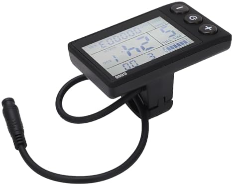Elektrisches Fahrrad-LCD-Display, Wasserdicht, 6P-Anschluss, LCD-Panel-Teile, for Mountainbike-Umbau