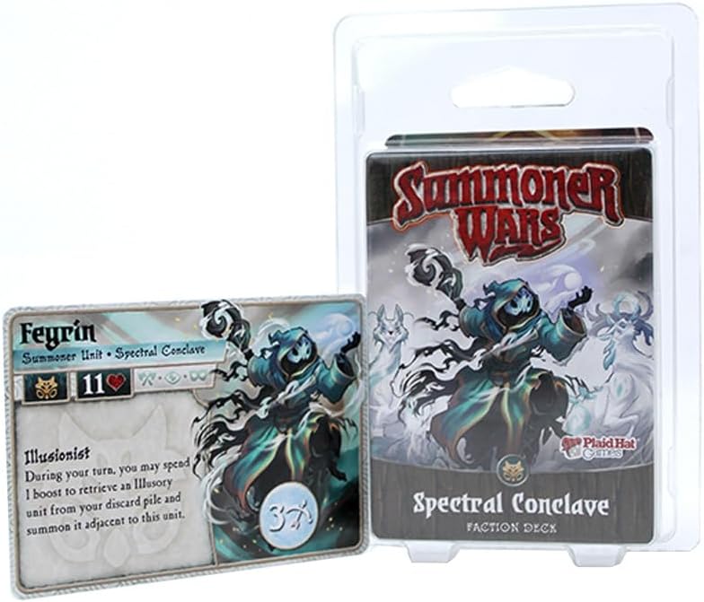 Summoner Wars Second Edition: Spectral Conclave Expansion | Fantasy Card Game Faction Pack | Strateg