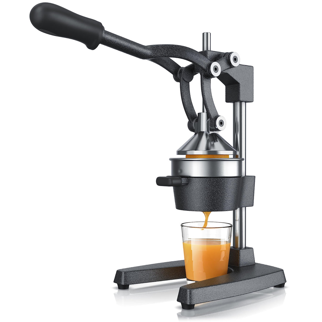 Arendo - Manuelle Saftpresse - Zitruspresse und Orangenpresse - Professioneller Zitrus-Entsafter - E