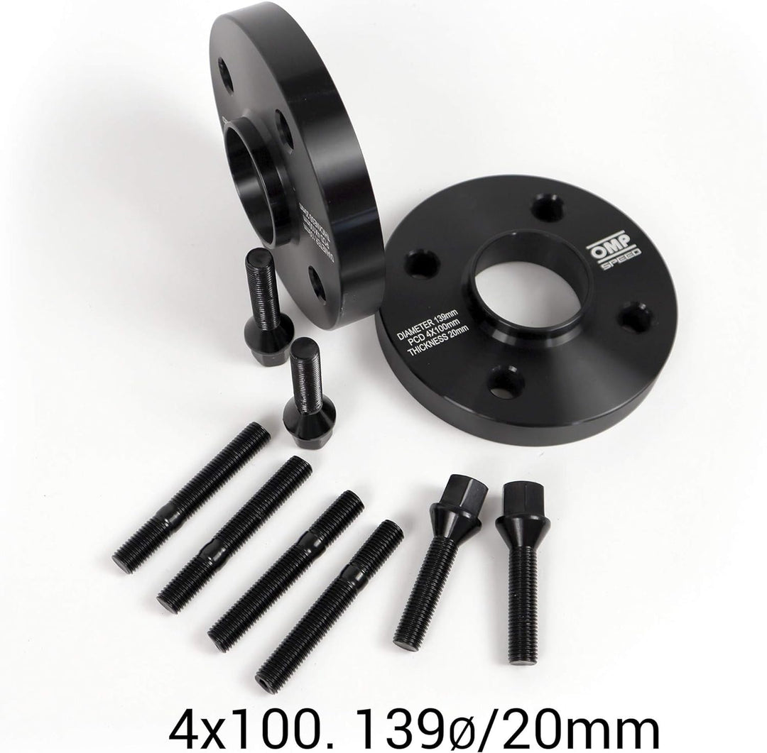 OMP SPEED SET ABSTANDHALTER OMP 20MM 4X100 56.1 M12X1.5+12X1.5 4x100 56.1 20mm, 4x100 56.1 20mm