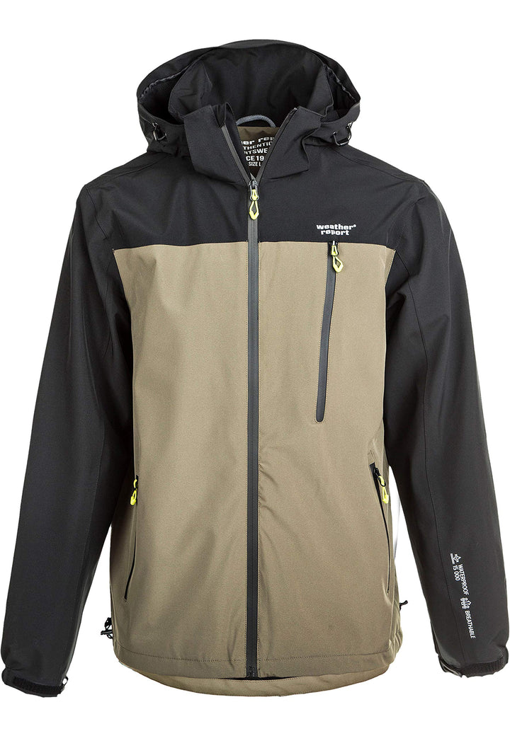 WEATHER REPORT Herren Delton Regenjacke M Tarmac, M Tarmac