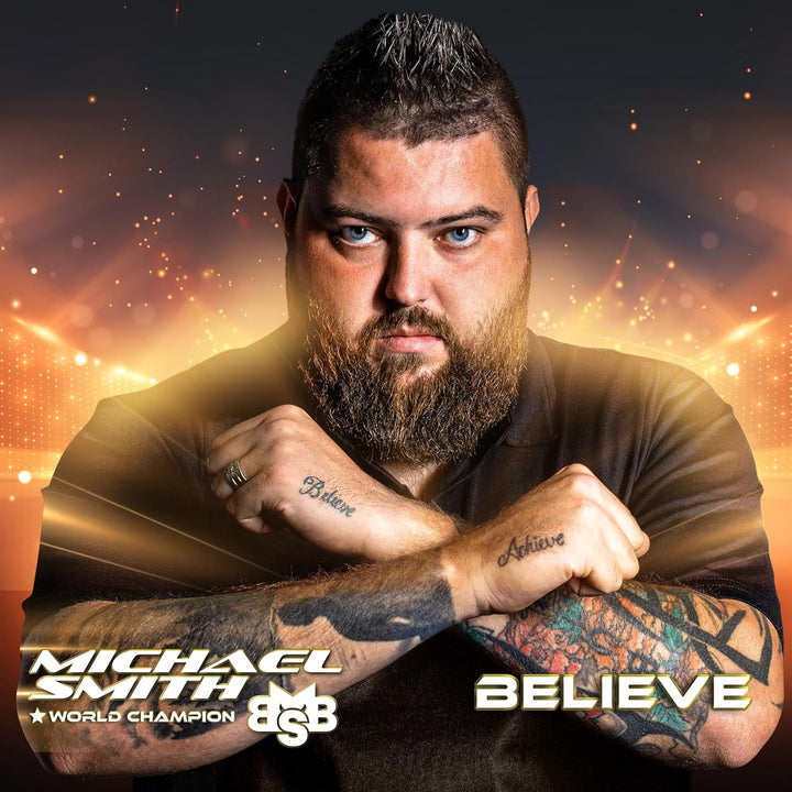 Shot! Steel Darts Michael Smith Bully Boy Believe 90% Tungsten Steeltip Darts Steeldart Hochwertige