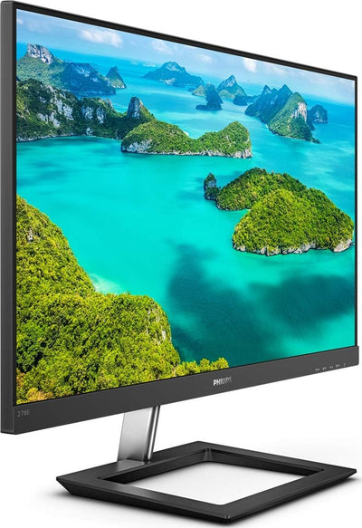 Philips 278E1A - 27 Zoll UHD Monitor (3840x2160, 60 Hz, HDMI, DisplayPort) schwarz HDMI - DP 27 Zoll