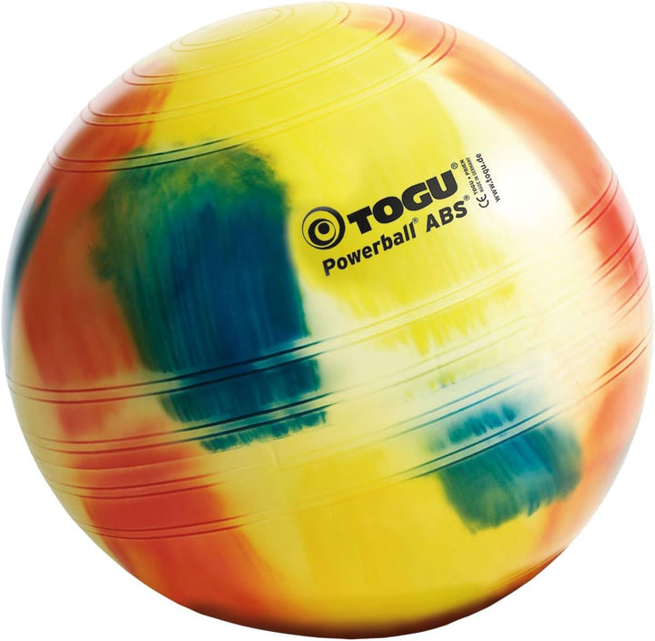 TOGU Gymnastikball Powerball ABS (Berstsicher) 55 cm Marble, 55 cm Marble